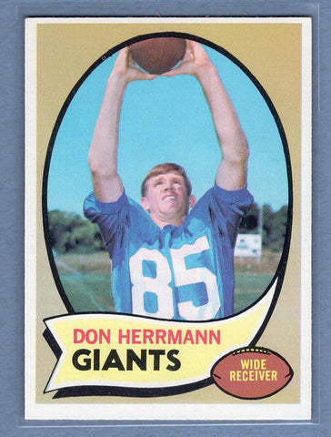 1970 Topps #153 Don Herrmann EX-MT  GO179