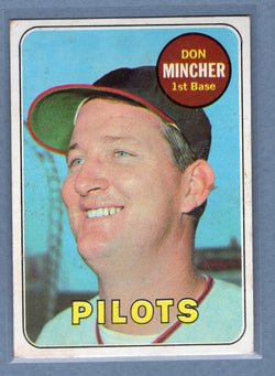 1969 Topps #285 Don Mincher (st)(C) VG  GO850