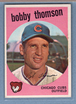 1959 Topps #429 Bobby Thomson (b) (st) VG   GO410