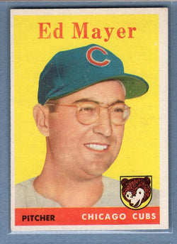 1958 Topps #461 Ed Mayer EX-MT  GO172