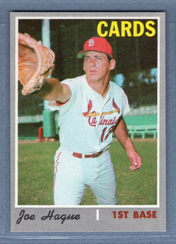 1970 Topps #362 Joe Hague  NM  SB1
