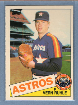 1985 Topps Tiffany #426 Vern Ruhle NM