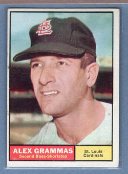 1961 Topps #64 Alex Grammas EX   GO195