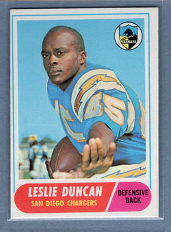 1968 Topps #167 Leslie Duncan EX-MT  GO155