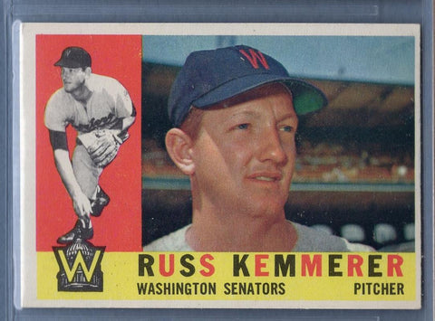 1960 Topps #362 Russ Kemmerer EX-MT  GO560
