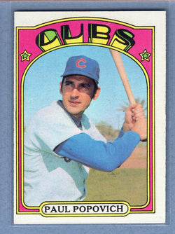 1972 Topps #512 Paul Popovich EX-MT  GO483