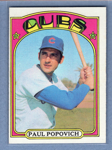 1972 Topps #512 Paul Popovich EX-MT  GO483
