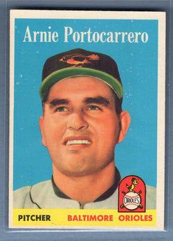 1958 Topps #465 Arnie Portocarrero VG-EX     G0364