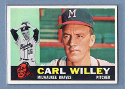 1960 Topps #107 Carl Willey EX-MT  GO100