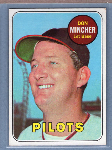 1969 Topps #285 Don Mincher(E) EX-MT  GO850