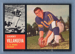 1962 Topps #85 Danny Villanueva EX  GO80