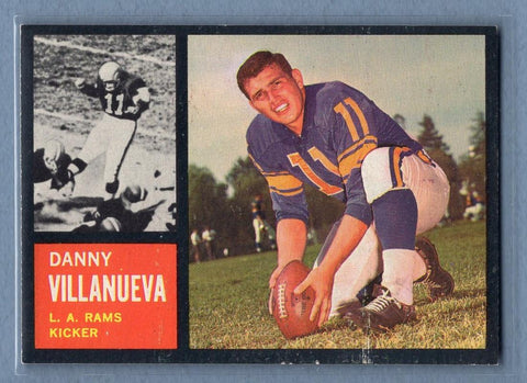 1962 Topps #85 Danny Villanueva EX  GO80