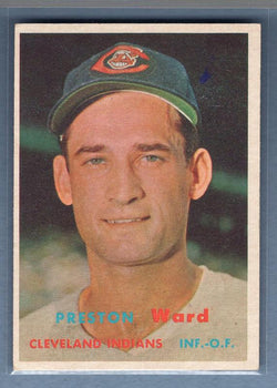 1957 Topps #226 Preston Ward(1) VG-EX  GO295