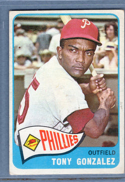 1965 Topps #72 Tony Gonzalez (st) VG   GO320