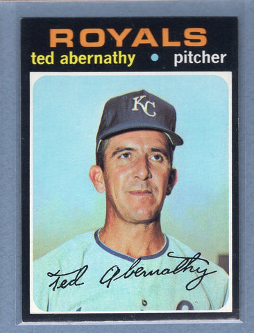 1971 Topps #187 Ted Abernathy  (a) EX-MT  GO340