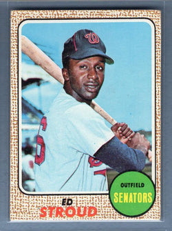 1968 Topps #31 Ed Stroud EX-MT  GO534