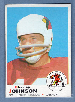 1969 Topps #247 Charley Johnson  VG-EX  GO801