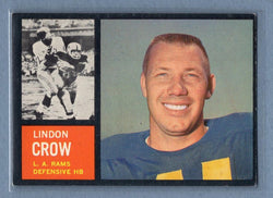 1962 Topps #87 Lindon Crow EX  GO80