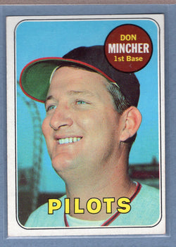 1969 Topps #285 Don Mincher(f) EX-MT  GO850
