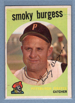 1959 Topps #432 Smoky Burgess (b) G-VG   GO410