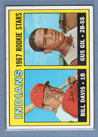 1967 Topps #253 Indians Rookies VG-EX  GO368