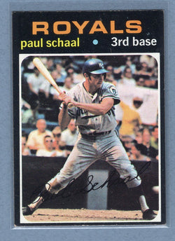 1971 Topps #487 Paul Schaal  EX  GO950