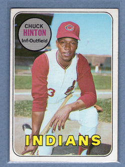 1969 Topps #644 Chuck Hinton EX  GO350
