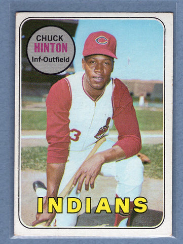 1969 Topps #644 Chuck Hinton EX  GO350