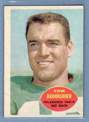 1960 Topps #89 Tom Brookshier (a) VG-EX  GO801