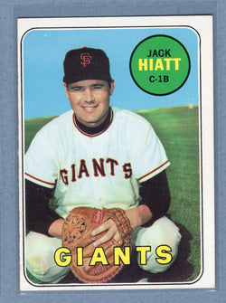 1969 Topps #204 Jack Hiatt  EX-MT  GO700
