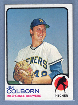 1973 Topps #408 Jim Colborn  EX-MT  GO550