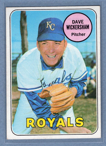 1969 Topps #647 Dave Wickersham EX-MT  GO350