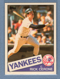 1985 Topps Tiffany #429 Rick Cerone NM