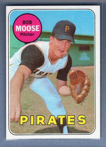 1969 Topps #409 Bob Moose EX-MT  GO358
