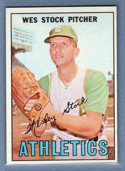 1967 Topps #74 Wes Stock EX G0416B