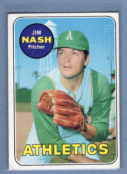 1969 Topps #546 Jim Nash  EX  GO577