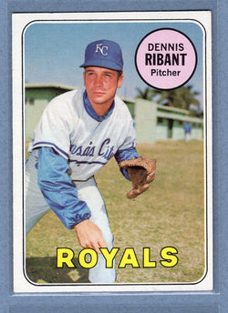 1969 Topps #463 Dennis Ribant EX  GO477
