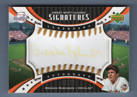 2007 Upper Deck  Sweet Spot Classic Brooks Robinson 89/99