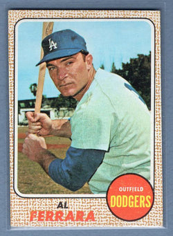 1968 Topps #34 Al Ferrara EX-MT  GO534