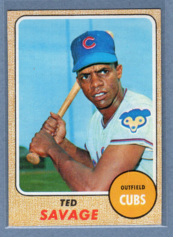 1968 Topps #119 Ted Savage   EX-MT  GO550