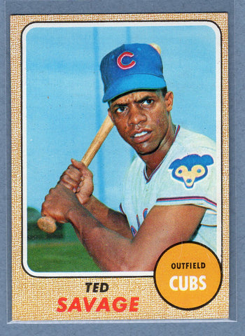 1968 Topps #119 Ted Savage   EX-MT  GO550