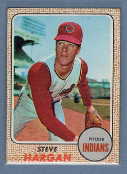 1968 Topps #35 Steve Hargan EX-MT  GO534