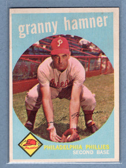 1959 Topps #436 Granny Hamner (b) EX   GO410