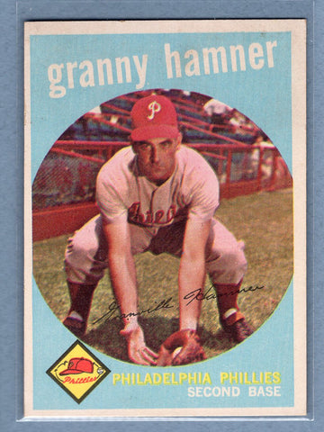 1959 Topps #436 Granny Hamner (b) EX   GO410