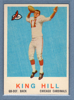 1959 Topps #117 King Hill (a) EX  GO130
