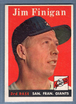 1958 Topps #136 Jim Finigan EX  GO401