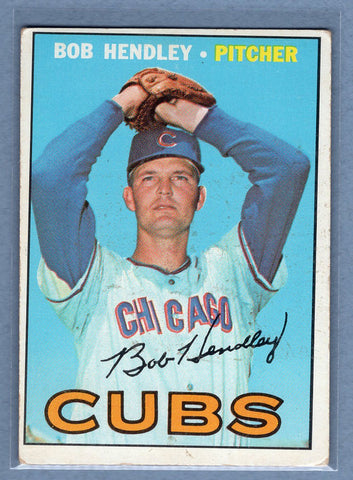 1967 Topps #256 Bob Hendley VG-EX  GO368