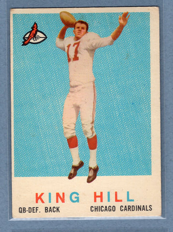 1959 Topps #117 King Hill (b) VG-EX  GO130