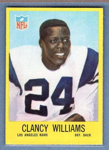 1967 Philadelphia #95 Clancy Williams EX-MT  GO143