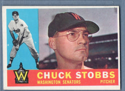 1960 Topps #432 Chuck Stobbs VG-EX Set Break 1